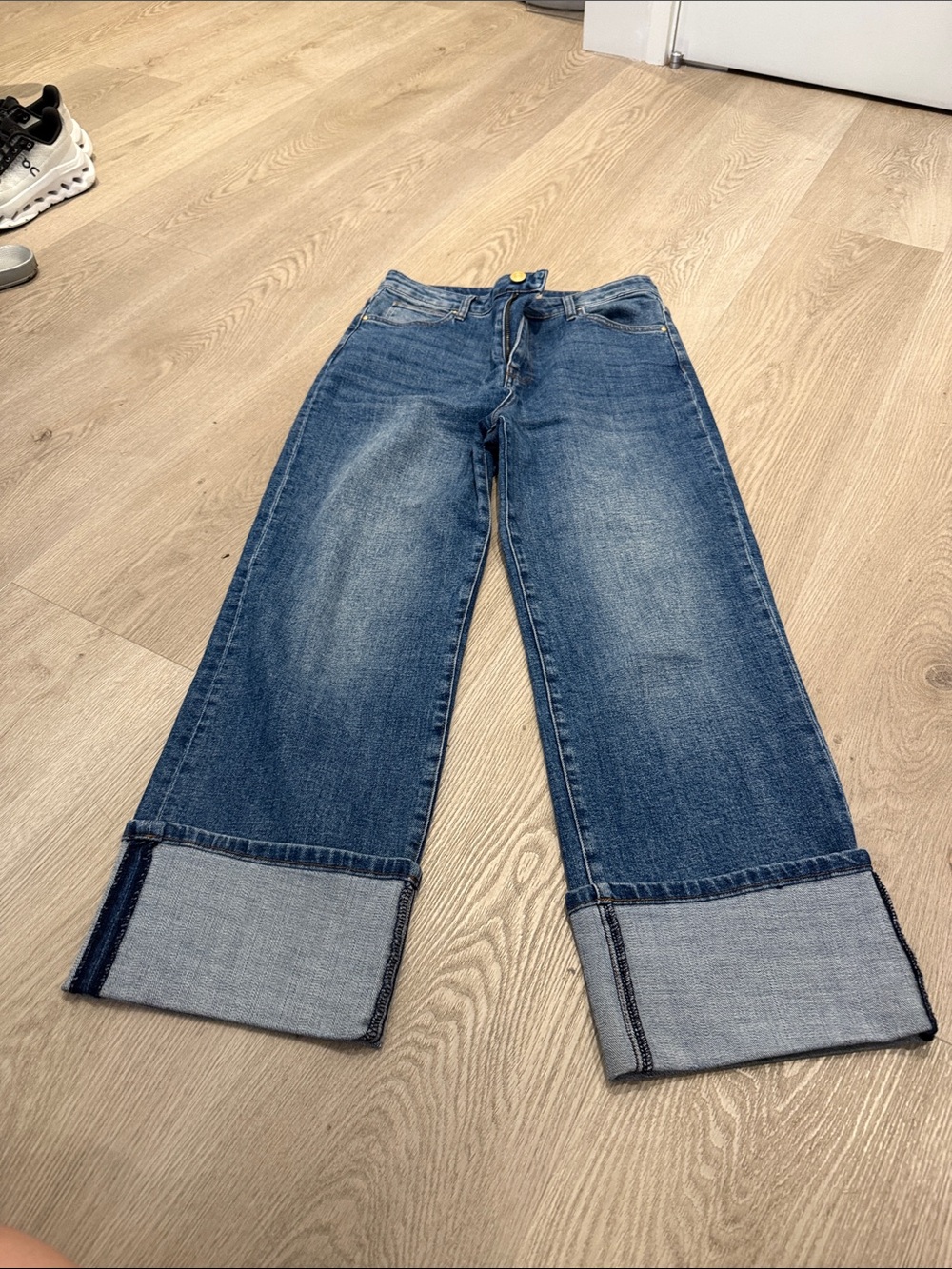Kut From the Kloth Sienna Cuffed Wide Leg Jeans - Picture 3 of 5